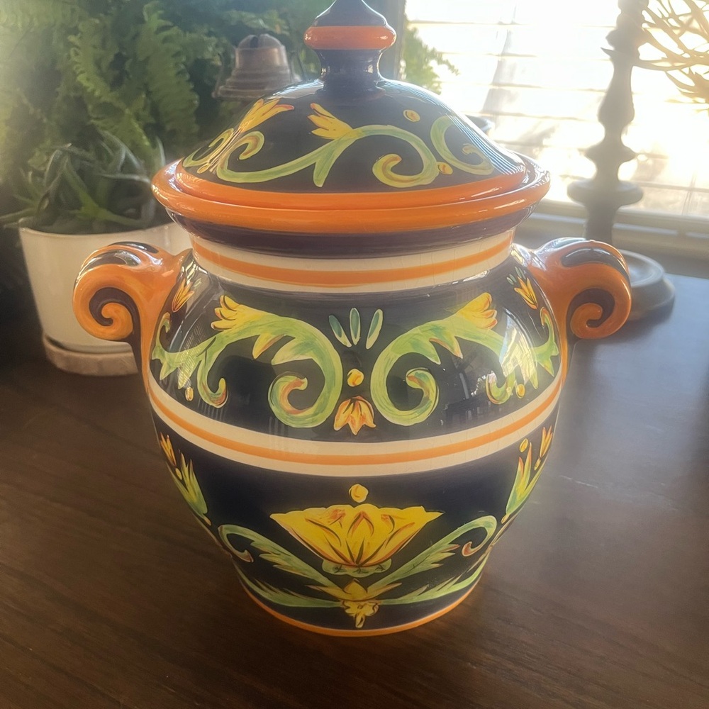 Handcrafted Ceramic Serveware with Lid